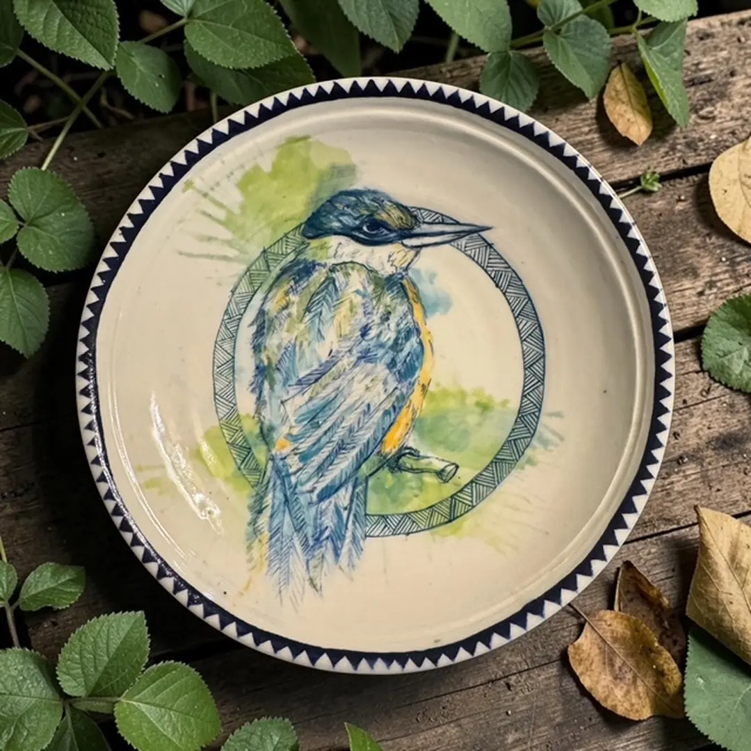 Kingfisher Plate
