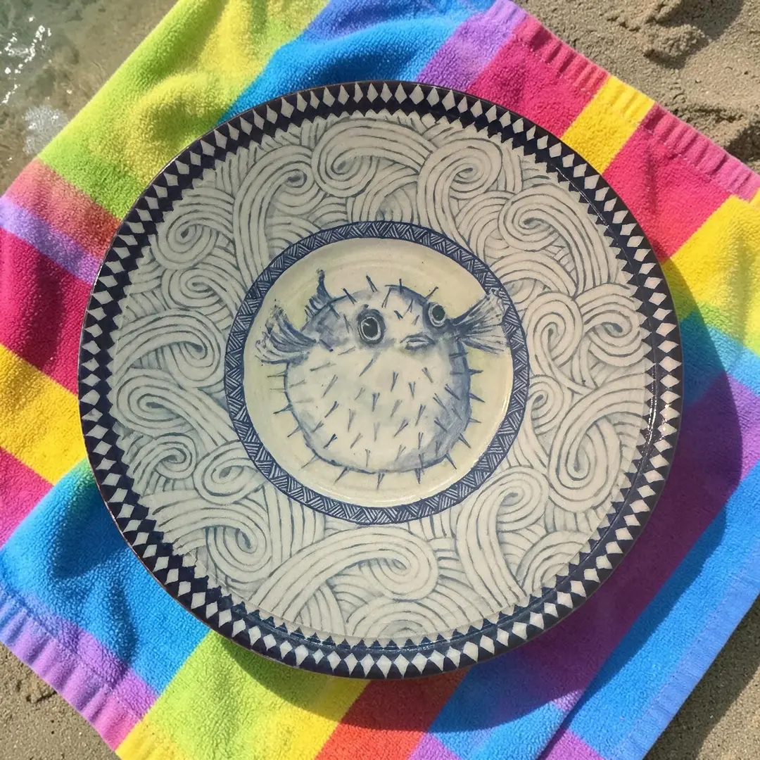 Pufferfish Plate
